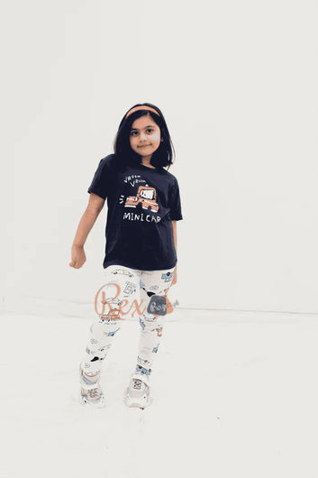Adorable Print Toddler Outfit gifts – 2-Piece Summer Set for kids