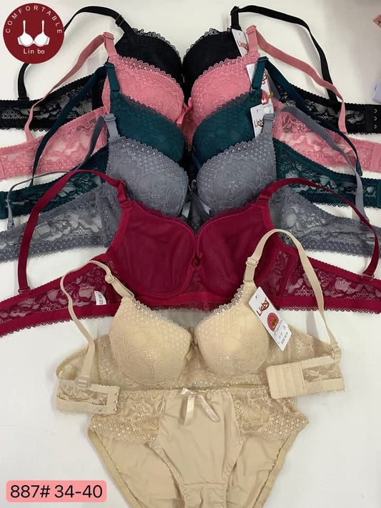 Luxury Essential Bra and panty set for Everyday Wear